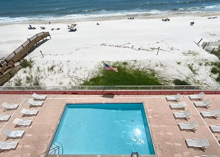 Tropical Winds 403: Beachfront Oasis With Pool And Fitness * Gulf Shores